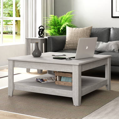 Isakson trestle end online table with storage